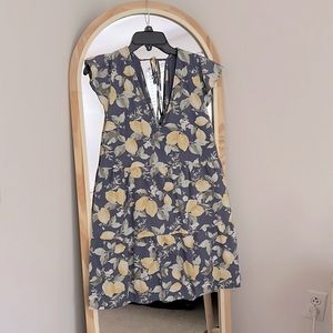 Abercrombie summer lemon tunic dress